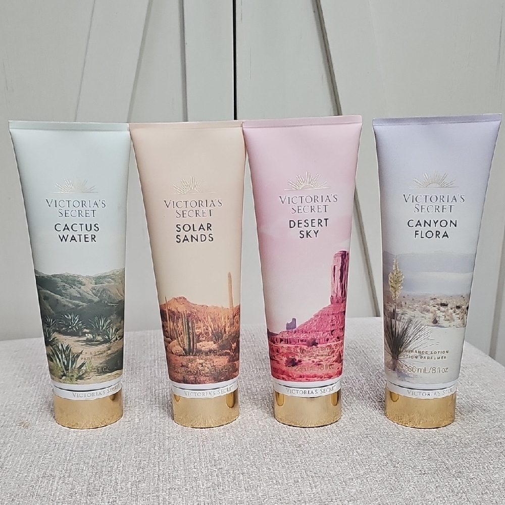 Victoria's Secret Assorted Desert-Inspired Hydrating Lotions - Pastel Set